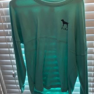 Victoria Secret long sleeve sweatshirt material